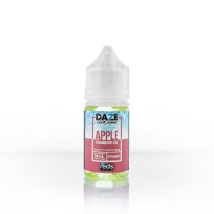 7daze Apple Strawberry Iced (salt) (30ml) Táo dâu the mát