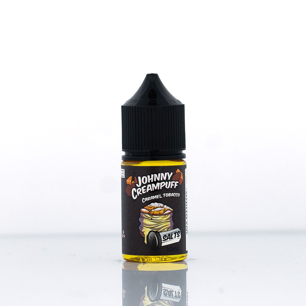 Johnny Creampuff Caramel Tobacco (salt) (30ml) Bánh su kem caramel tobacco