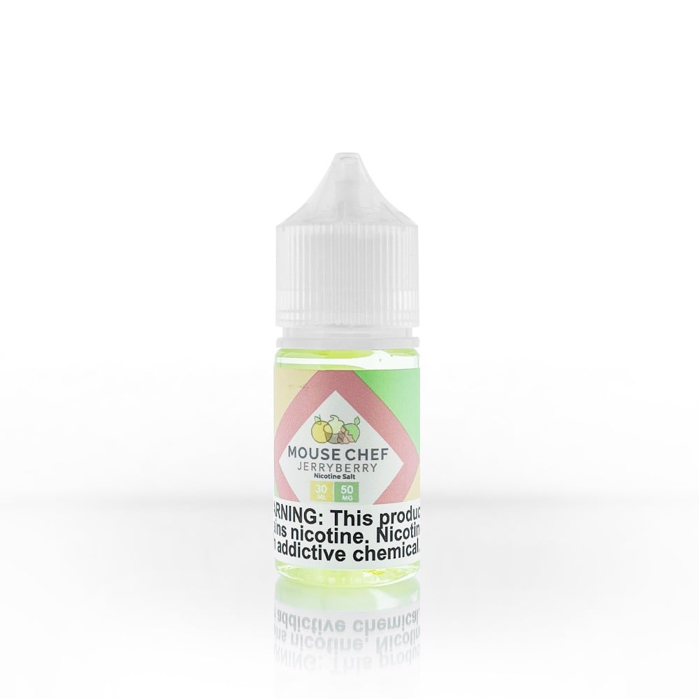 Mousechef Jerryberry (salt) (30ml) Kem cam mâm xôi không lạnh