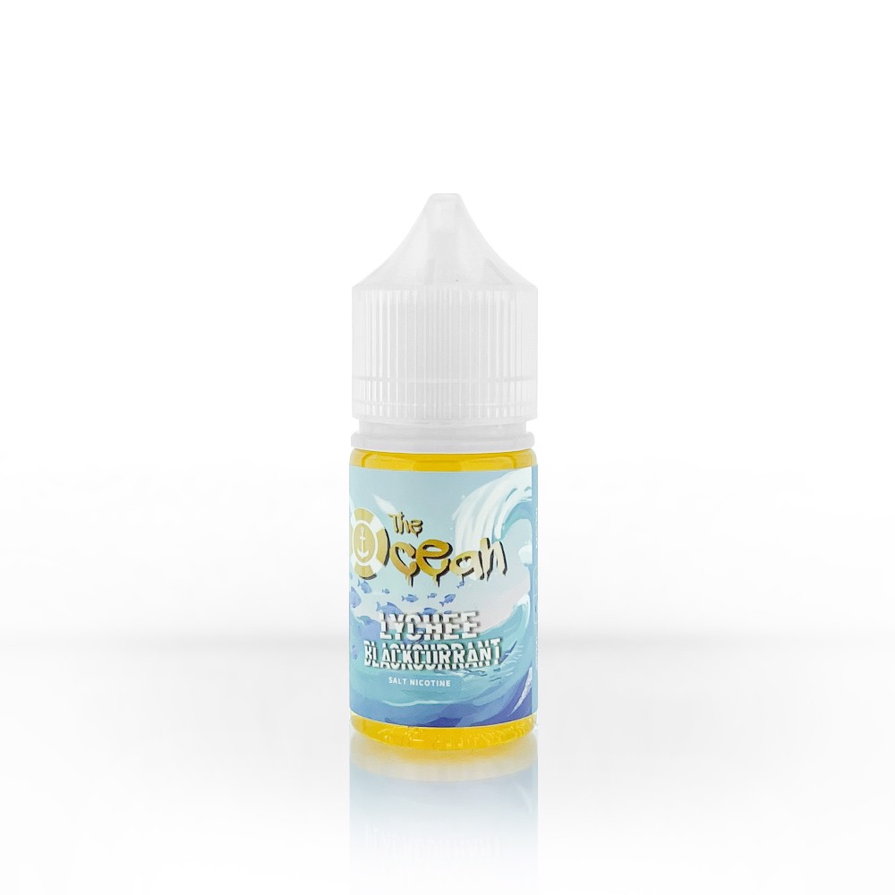 The Ocean Lychee Blackcurrant (salt) (30ml) Vải nho đen lạnh